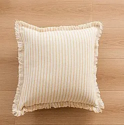 Tyynyliina - Fringed (keltainen)