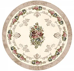 Pyöreät matot - Delpha (beige/multi)