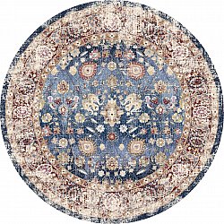 Pyöreät matot - Bouhjar (tummansininen/multi)