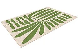 Wilton-matto - Romilly (beige/vihreä)