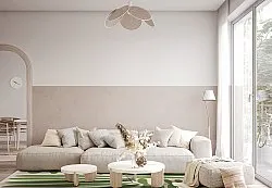 Wilton-matto - Romilly (beige/vihreä)