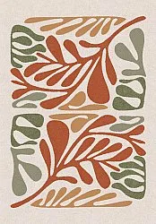 Wilton-matto - Fern (beige/multi)