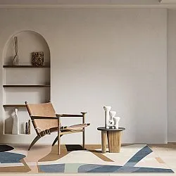 Wilton-matto - Jean (beige/multi)