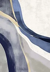 Wilton-matto - Minerva (sininen/multi)
