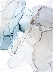 Wilton-matto - Koloa (sininen)