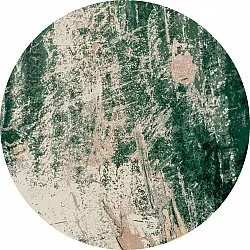 Pyöreät matot - Tamalous (beige/vihreä)