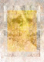 Wilton-matto - Budoni (harmaa/beige/keltainen)