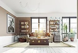 Wilton-matto - Arriate (beige/harmaa)