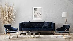 Wilton-matto - Bornos (harmaa/beige)