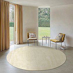 Pyöreä matto - Recycled PET with viscose look (mint)