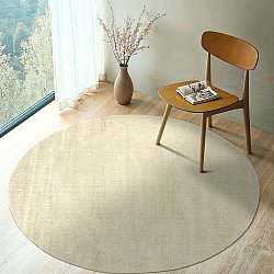 Pyöreä matto - Recycled PET with viscose look (mint)