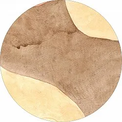 Pyöreät matot - Nisa (ruskea/beige)