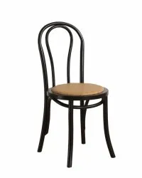 Tuoli - Bistro (rottinki/musta) - 2 kpl