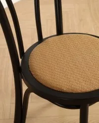Tuoli - Bistro (rottinki/musta) - 2 kpl