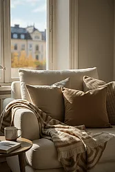 Viltit - Villasekoiteplaid - Melody (ruskea/beige)