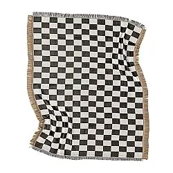 Viltit - Wallace Tapestry Blanket (musta/valkoinen)