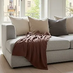Viltit - Vanja Throw (tummanruskea)