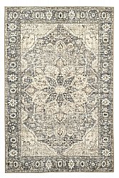 Lattakudottu matto - Alvand (musta)