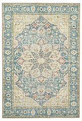 Lattakudottu matto - Alvand (sininen)