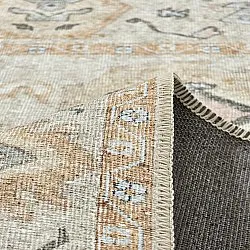 Lattakudottu matto - Amena (beige)