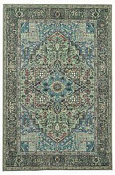 Lattakudottu matto - Birjand (vihreä)