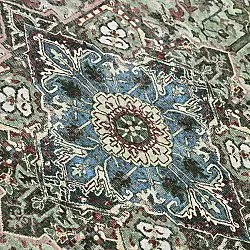 Lattakudottu matto - Birjand (vihreä)