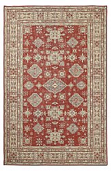 Lattakudottu matto - Zuleina (punainen)