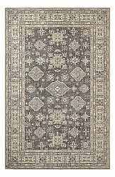 Lattakudottu matto - Zuleina (tumman harmaa)