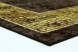Wilton-matto - Tilos (musta/kulta)