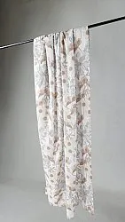 Verhot - Puuvillaverhot - Serena (harmaa/beige)