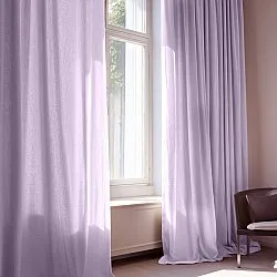 Verhot - Pellavajäljitelmäverho Andrada (violetti)