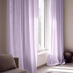 Verhot - Pellavajäljitelmäverho Andrada (violetti)