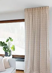 Verhot - Puuvillaverhot Ella (beige)
