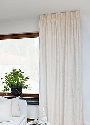 Verhot - Puuvillaverhot Merja (beige)