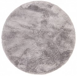 Pyöreä matot - Kanvas (harmaa)