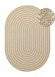 Soikea matto - Indoor/outdoor Leander (luonto)