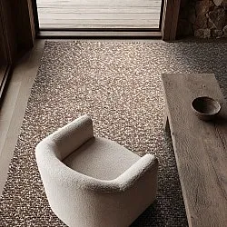 Sisä- ja ulkomatot - Orta Wool Look (ruskea)