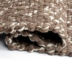 Sisä- ja ulkomatot - Orta Wool Look (ruskea)