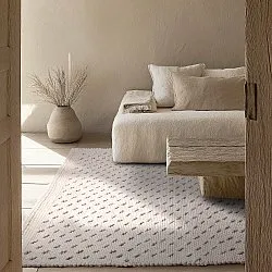 Sisä- ja ulkomatot - Todi Wool Look (kerma)