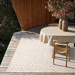Sisä- ja ulkomatot - Todi Wool Look (kerma)