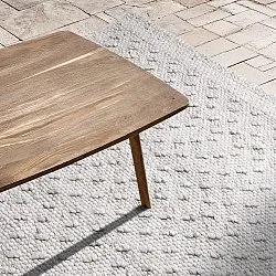 Sisä- ja ulkomatot - Todi Wool Look (harmaa/beige)