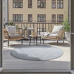 Pyöreät matot - Bergen (harmaa)
