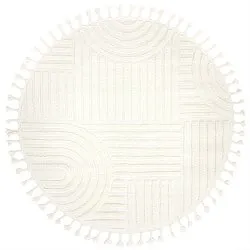 Pyöreä matot - Campbell (offwhite)