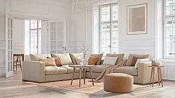 Viskoosi-matto - Jodhpur Special Luxury Edition (aprikoosi)