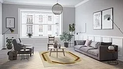 Wilton-matto - Olympia (beige/ruskea)