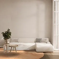 Pyöreä matot - Cloud Super Soft (terracotta)