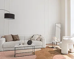 Wilton-matto - Lazio (beige/vaaleanpunainen)
