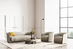Wilton-matto - Alden (offwhite/kulta)