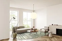 Viskoosi-matto - Jodhpur Special Luxury Edition (vihreä)