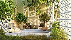 Wilton-matto - Monsaraz (sininen)